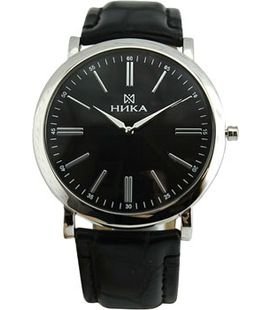 Серебряные мужские часы "Ника"
