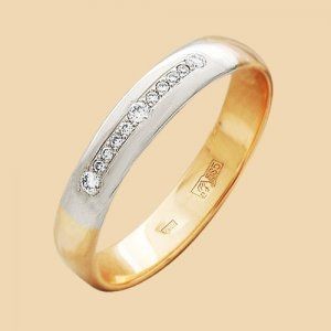 Обручальное кольцо 353-110