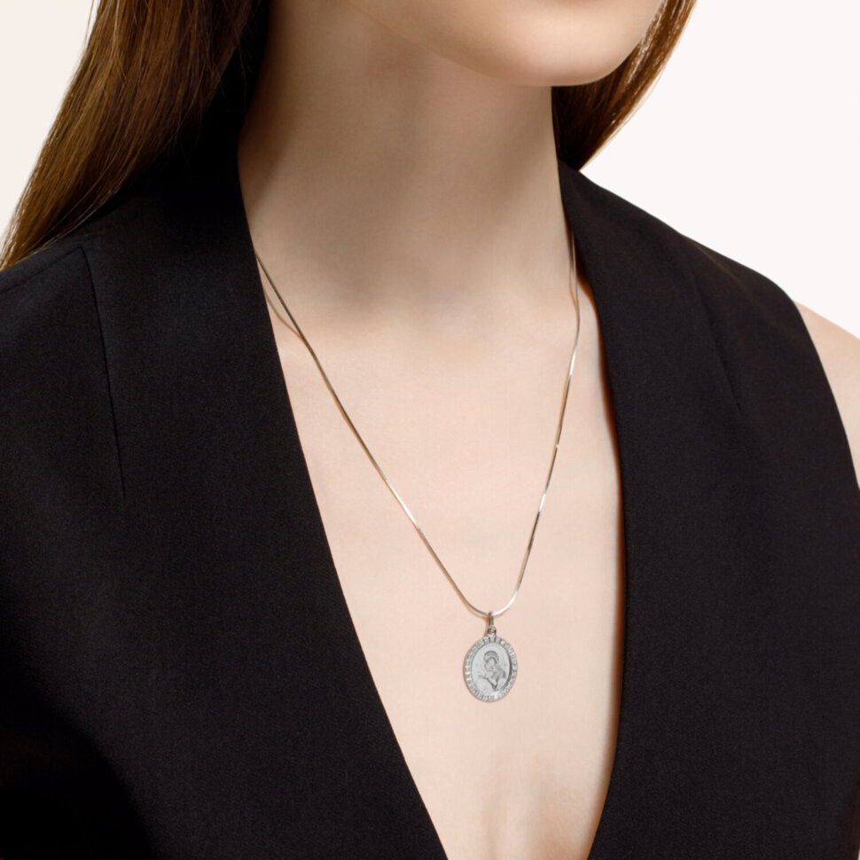 Серебряная подвеска 