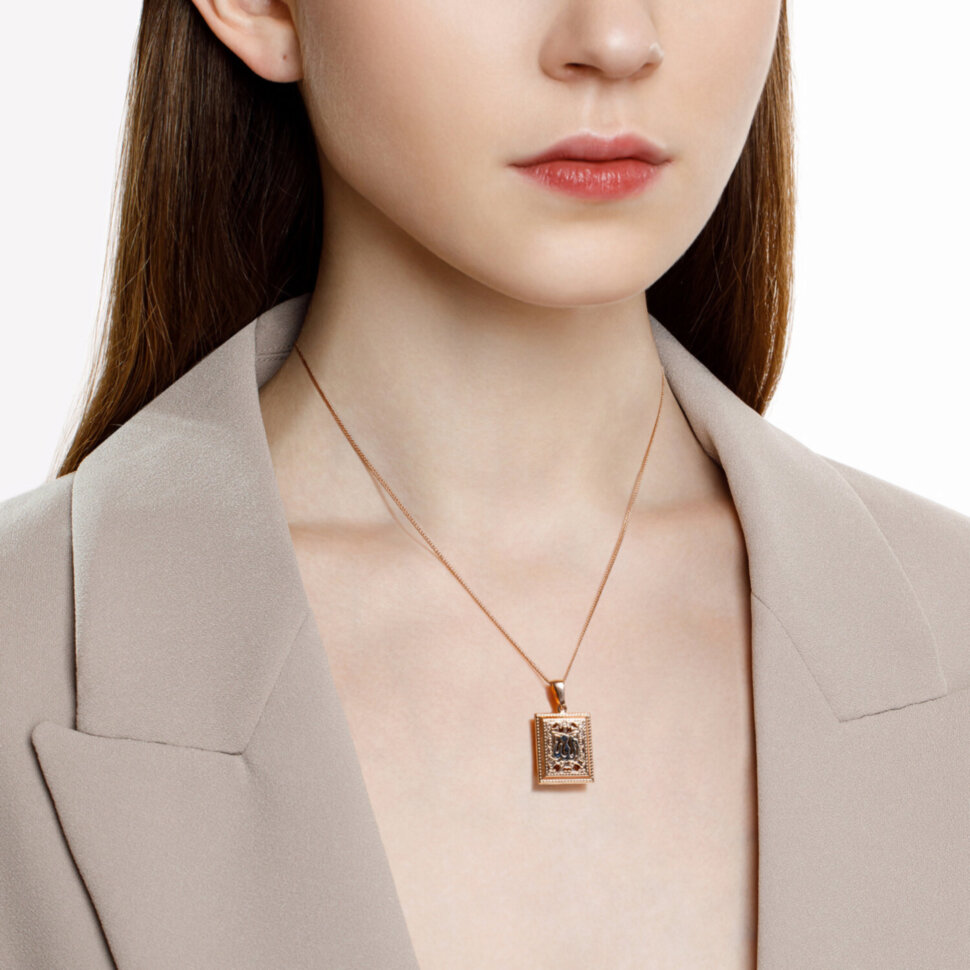 Подвеска  золотая