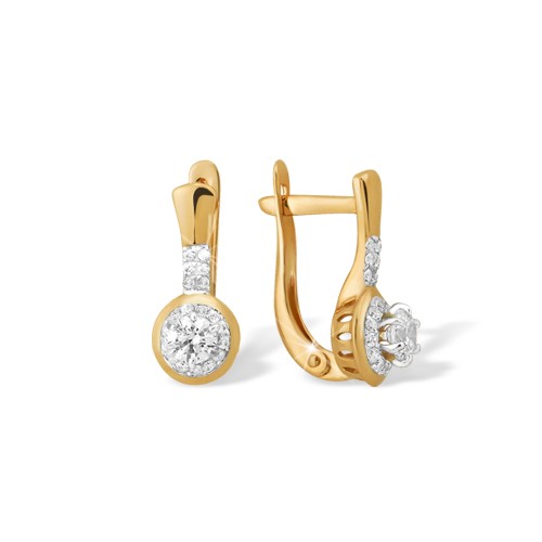серьги со swarovski