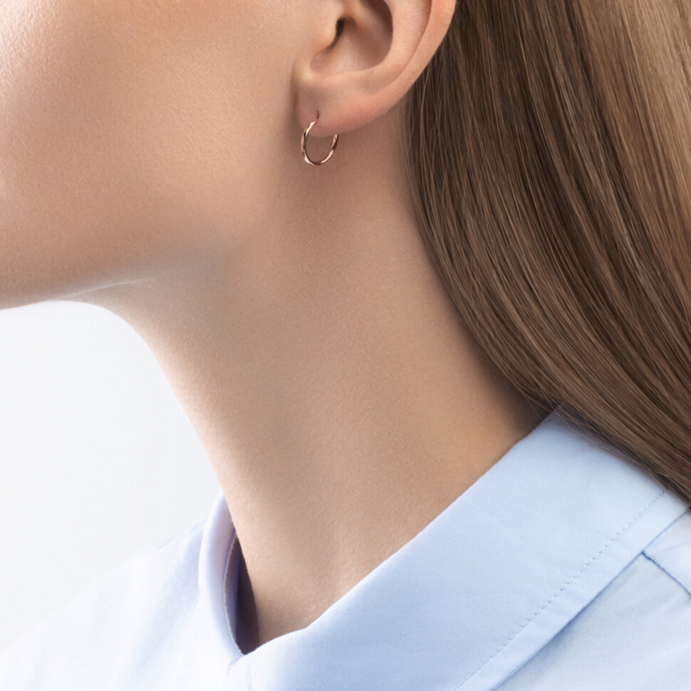 Серьги золотые 