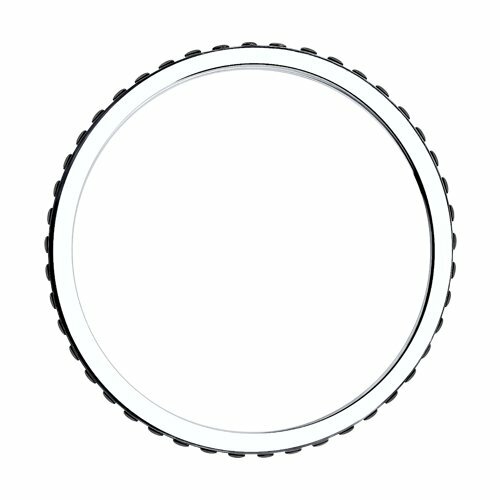 серебряное кольцо с фианитами