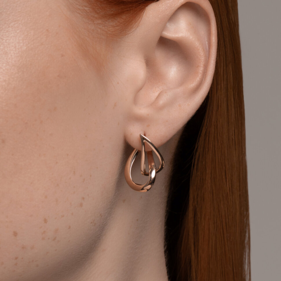 Серьги золотые