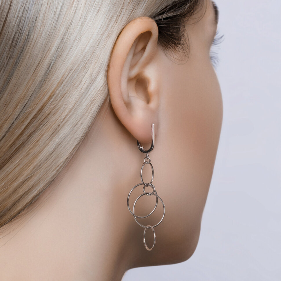 Серебряные серьги