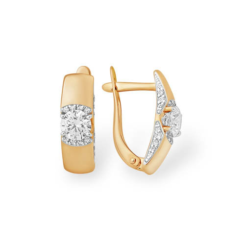 серьги со swarovski